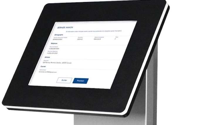 borne enregistrement