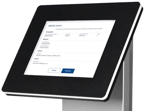 borne enregistrement